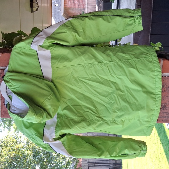 Columbia Ski Coat Lime Green Womens size Small - Picture 2 of 4